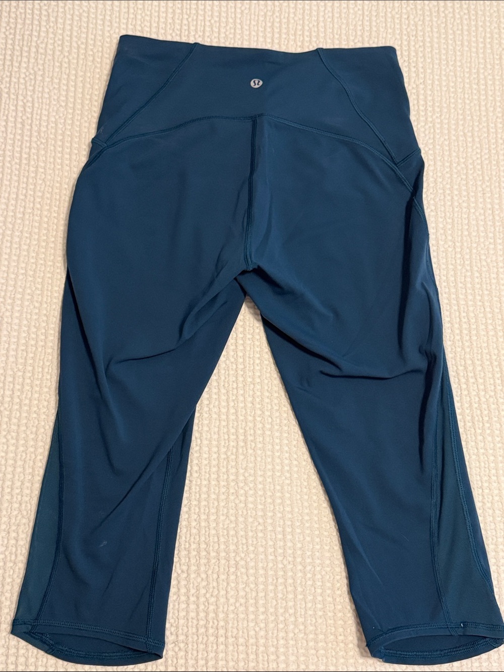 lululemon athletica  teal Capri Leggings